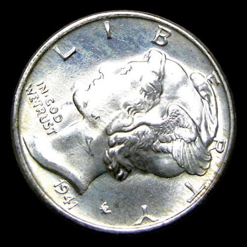 1941 Mercury Dime Silver ---- Gem BU FB? Condition Stunning Coin ---- #602Z