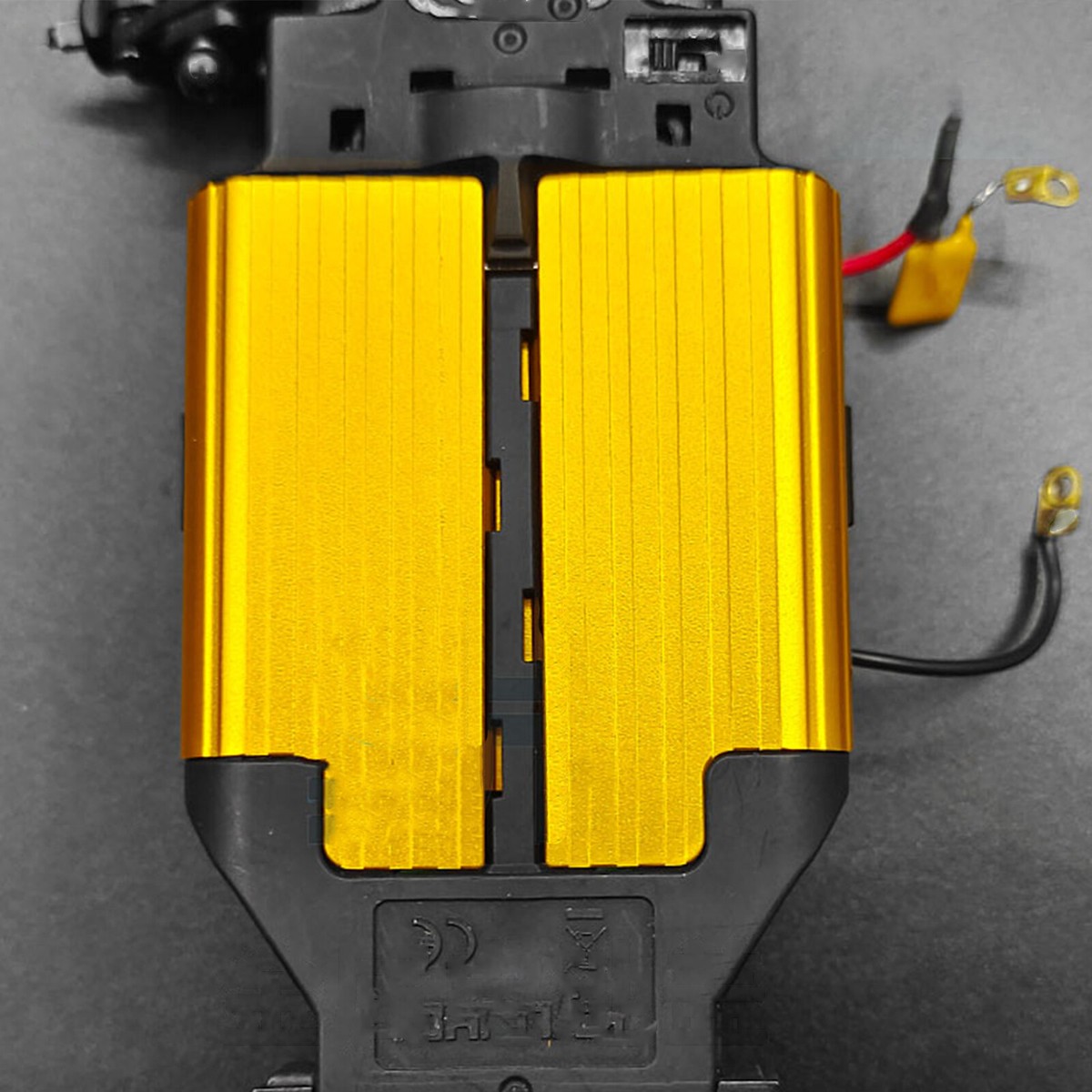 Coperchio batteria in alluminio per Kyosho Mini-z Buggy rc crawler car part  26