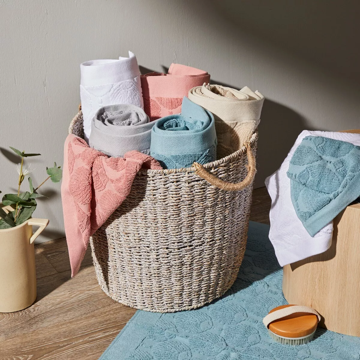 Florence Broadhurst Ikeda Cotton Embossed Towel Collection eBay