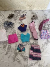 MIXED BARBIE DOLL FASHION And Unbranded CLOTHING USED CLOTHES