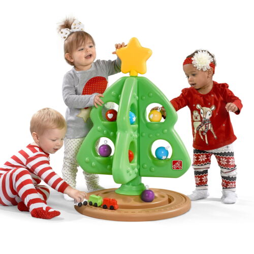 My First Christmas Tree with Toy Train for Toddlers