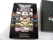 Zippo lighter 540 color LE , D FACE 1760 made. new in box Black Insert