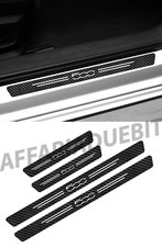 battitacco carbonio carbon look per Fiat 500 500C 500X 500L Abarth 695 adesivo