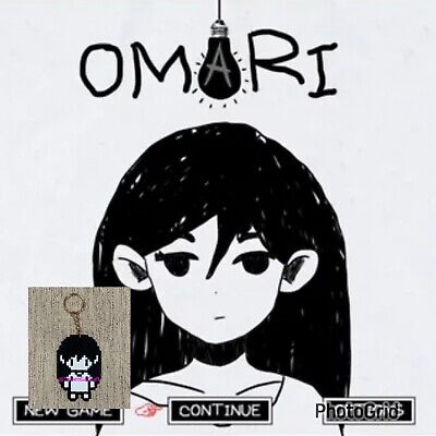 OMORI Game Keychain Magnet Ornament Pin Sprite Perler 