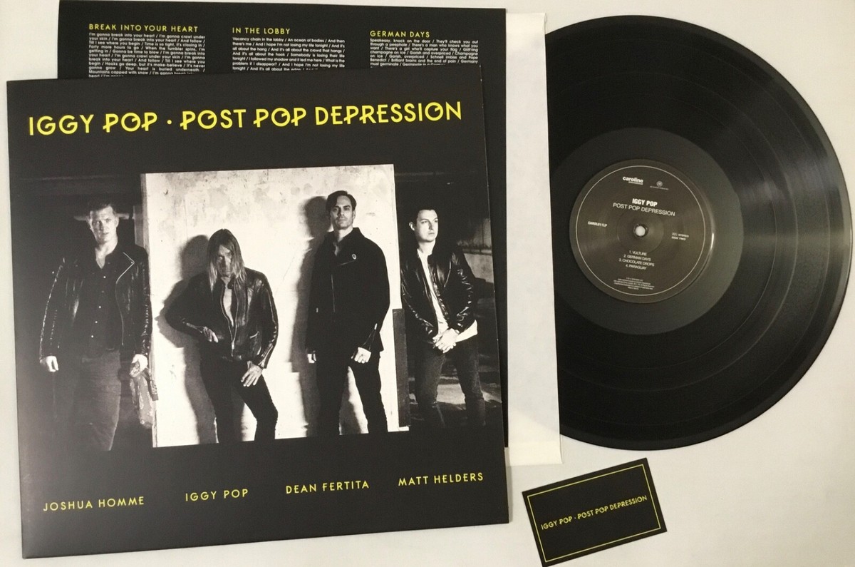 IGGY POP - POST POP DEPRESSION - VINYL LP Caroline Inter. EU 2016
