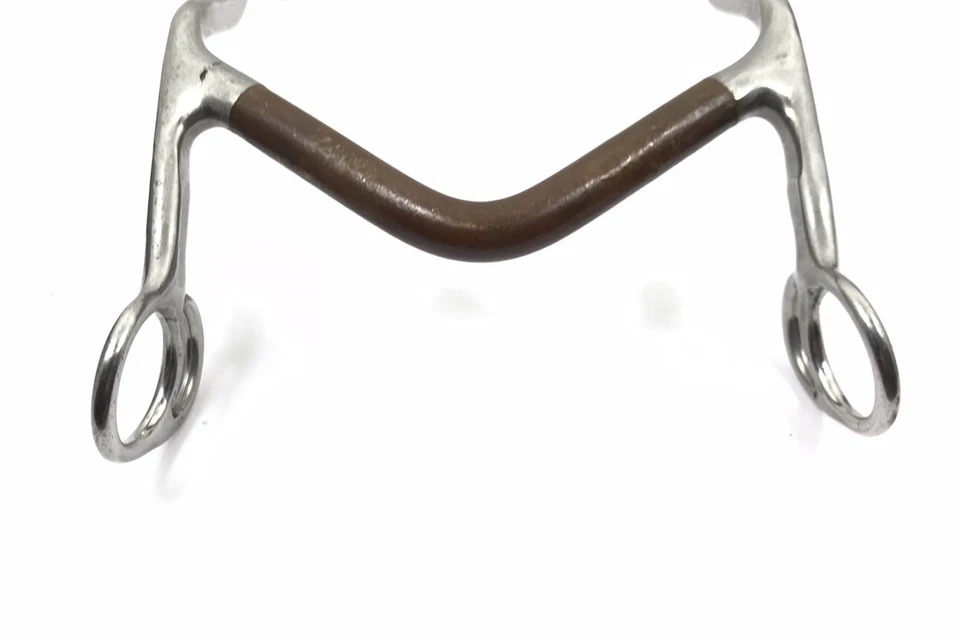 Broca de caballo Trammell Western Cheek Horse boca de cobre Equine Tack 2732-MX Foto 4 de 4