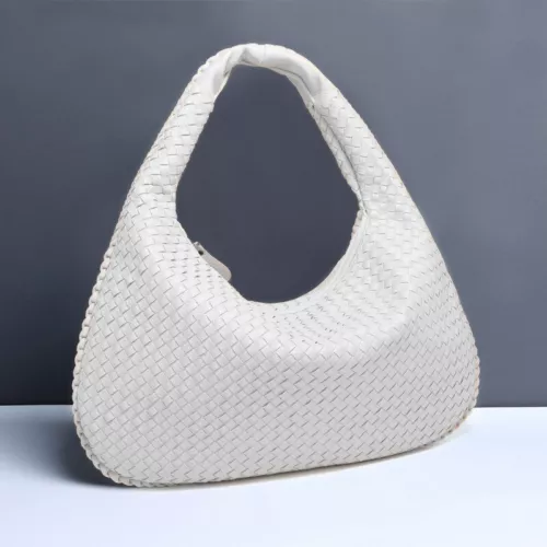 Large Capacity Woven Handbag Ladies Hobo Tote Designer Soft Leather Shoulder Bag - Picture 19 of 43