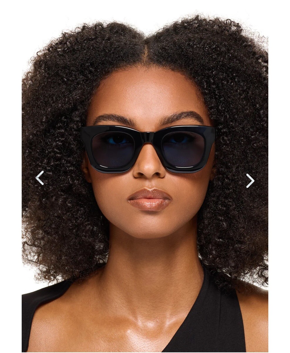 STRATA Roadcase Sunglasses Acetate Black Square Frame  display picture 3