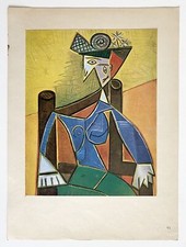 PABLO PICASSO, Heliogravure, "Éditions du Chêne", 1947 Clichés-Union, Druck Kapp