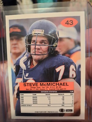 1992 Fleer #43 Steve 1992 Fleer #43 Steve
