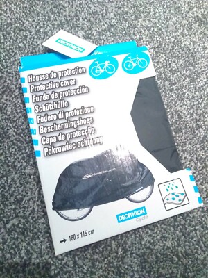 Decathlon Bicycle Bike Cycle rain protective cover waterproof UK