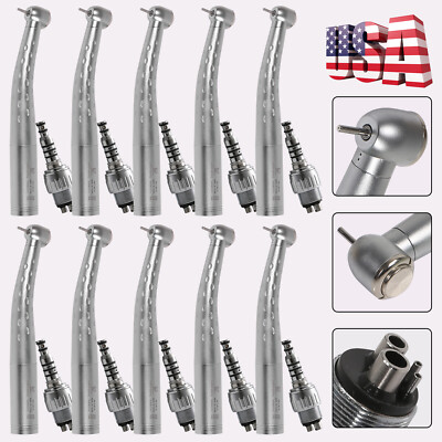1-10 KaV Style Dental High Speed Handpiece +4Hole Quick Coupler Coupling Swivel