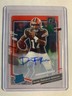 2023 Panini Donruss Rated Rookie Clearly #60 Dorian Thompson-Robinson AUTO RC