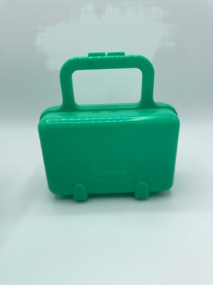 4 Lakeshore Learning Suitcase Carrying Case Storage Educational NEW Green