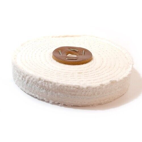 6" Stitched Cotton Buffing Wheel - Metal Polishing  150mm x 25mm  C150/2 - Picture 1 of 2