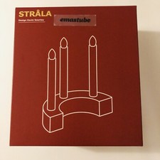 IKEA Strala Kerzenleuchte LED 304.403.47 Fensterbankleuchte Kerzenständer NEUOVP
