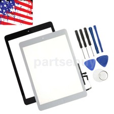White New Touch Digitizer Screen Home Button Flex For iPad Air A1474 A1475 A1476