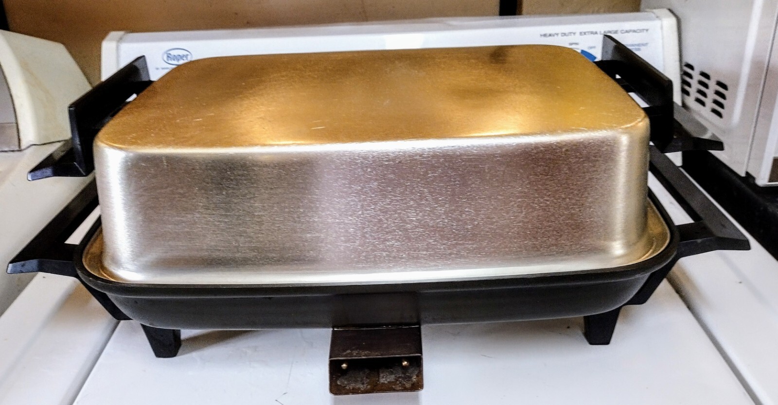 West Bend Lektro Maid Electric Skillet 13669 Tested Works for sale online eBay