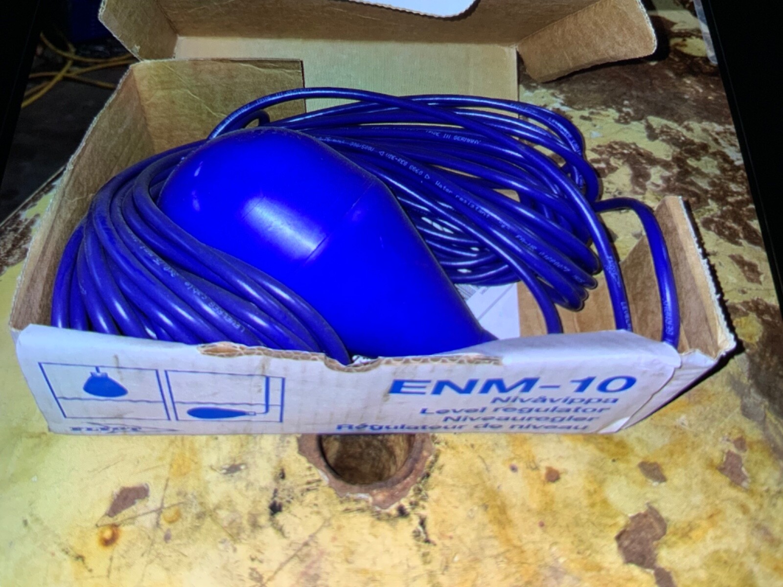 Genuine FLYGT Blue bulb type level switch ENM-10 5828827 level regulator