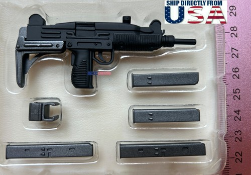 1/6 Mini Uzi Submachine Gun Set For 12