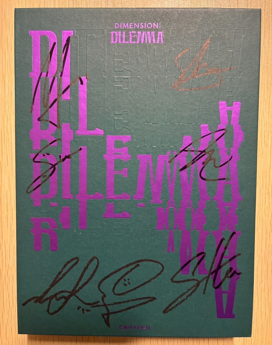 ENHYPEN サイン入りアルバム ENHYPEN [BORDER : CARNIVAL] Autographed Signed Album | eBay