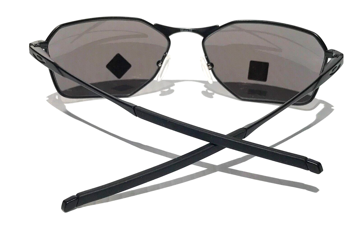NEW Oakley SAVITAR Satin Black POLARIZED PRIZM Grey Lens