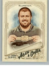 2018 Allen and Ginter #34 Scott Blumstein Poker Card