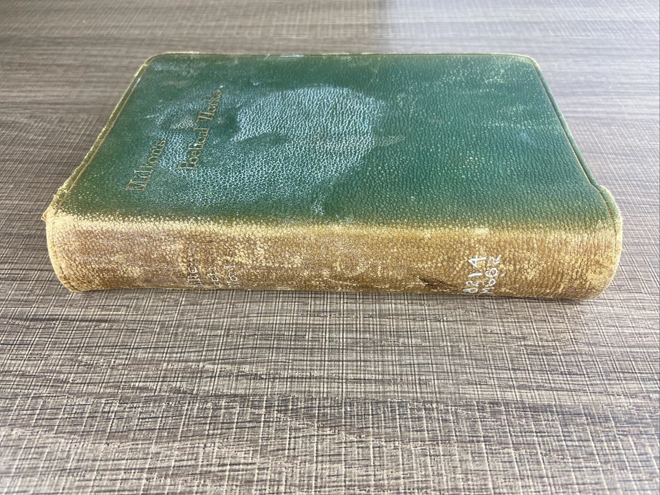 Poetical Works Of John Milton ‘Lansdowne Poets' Leather Illustrated Gilt Edge - Image 2 of 4
