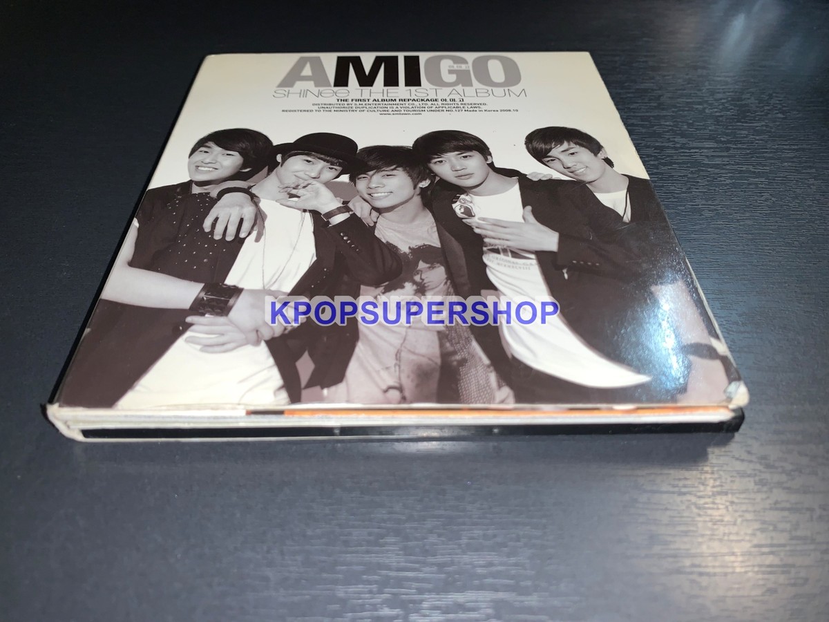 SHINEE The First Album The Shinee World CD Damaged Booklet OOP