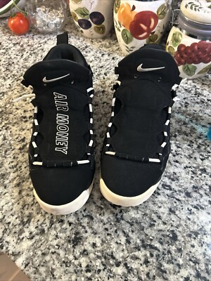 NIKE AIR MORE MONEY AJ2998-001 BLACK/WHITE-BLACK Sz‎ 11 NIKE AIR MORE MONEY AJ2998-001 BLACK/WHITE-BLACK Sz 11 | eBay main image 2