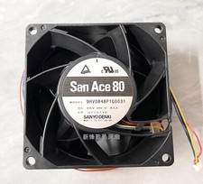 Sanyo 9HV0848P1G0031 48V 0.85A 8038 8CM 4-Wire PWM Cooling Fan