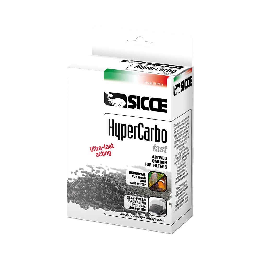 Sicce HyperCarbo Fast 3x100gr carbone iperattivo