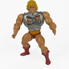 Vintage Mattel MOTU HE-MAN Battle Armor Soft Head Action Figure 1983