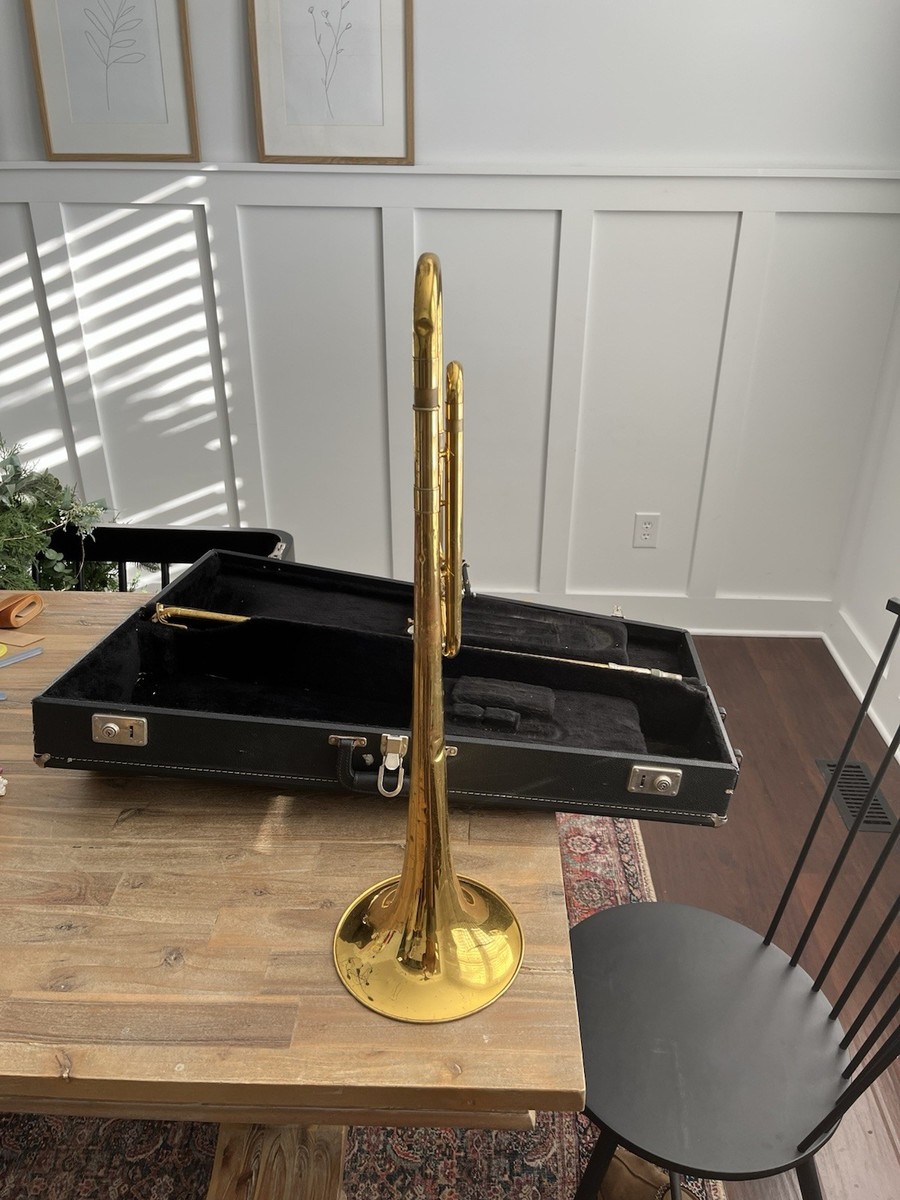 King Tempo II 607 F Attachment Trombone With Original Case FREE
