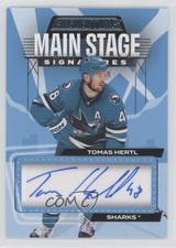 2023-24 Upper Deck Credentials Main Stage Signatures Tomas Hertl #MS-TH Auto