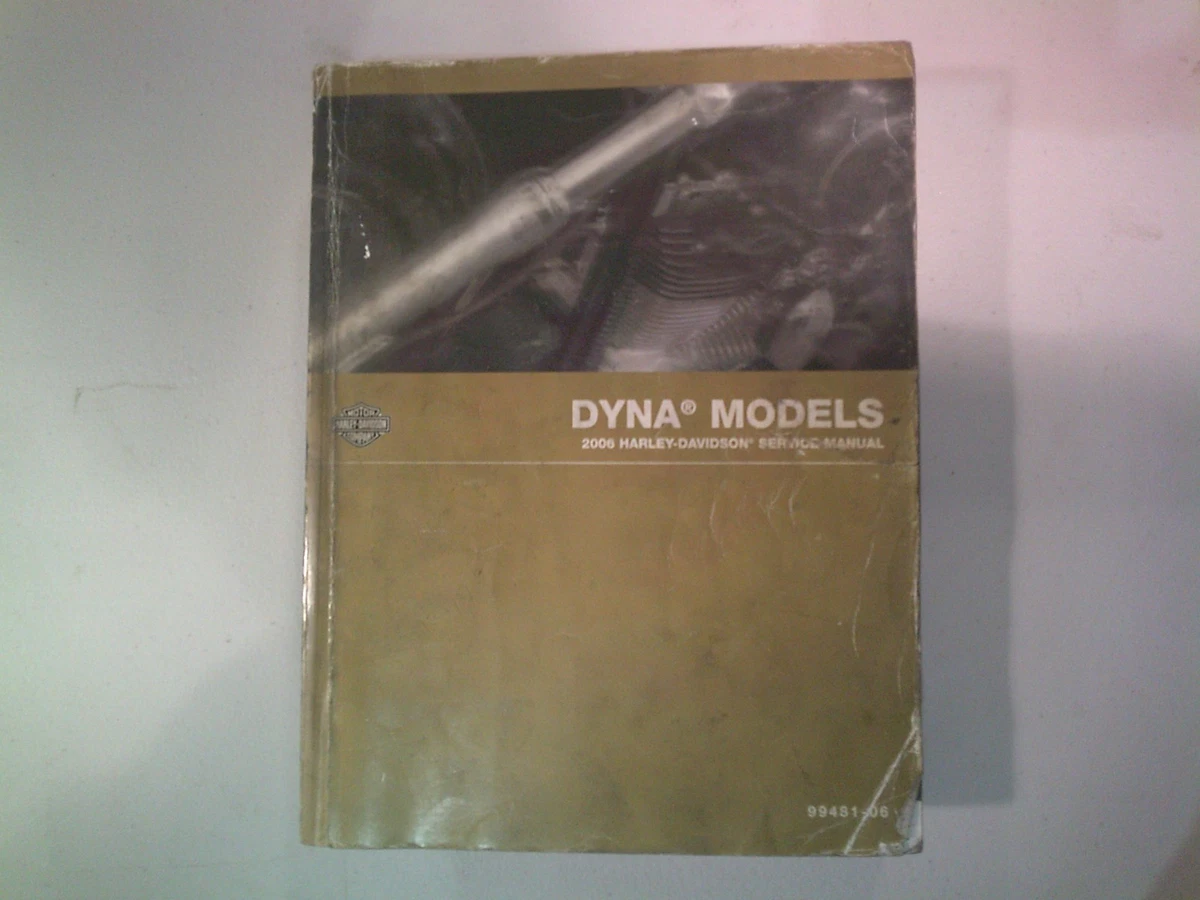 Harley Davidson Dyna 2007 Repair Motorcycle Manuals and Literature