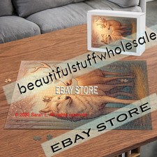 1000 piece jigsaw puzzle Deer Nature forest wildlifeative