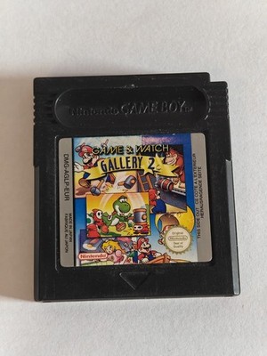 Game & Watch Gallery 2 - Nintendo Gameboy Color GBC - Spiel Modul