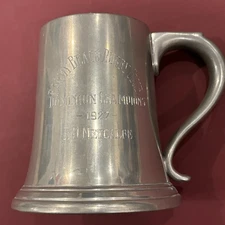1927 ORFU Balmy Beach Rugby Club Grey Cup Championship Stein - Canadian Football