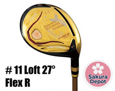 Mutsumi Honma HOUOH Phoenix MH250SF Fairway Wood 11W 27  Flex R Gold Japan New