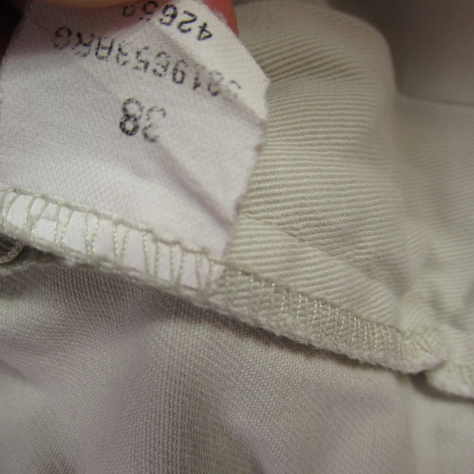 Polo Ralph Lauren Shorts Mens 38 Chino Outdoors Pockets Lightweight Ivory Casual - Image 4 of 4