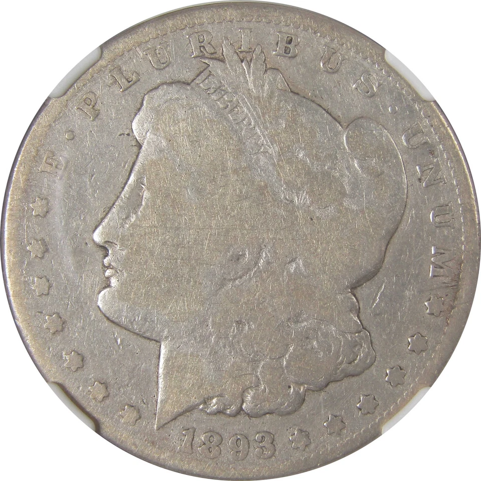 1893 CC Morgan Dollar G 4 NGC Silver $1 Coin SKU:I17172 - Image 3 of 4