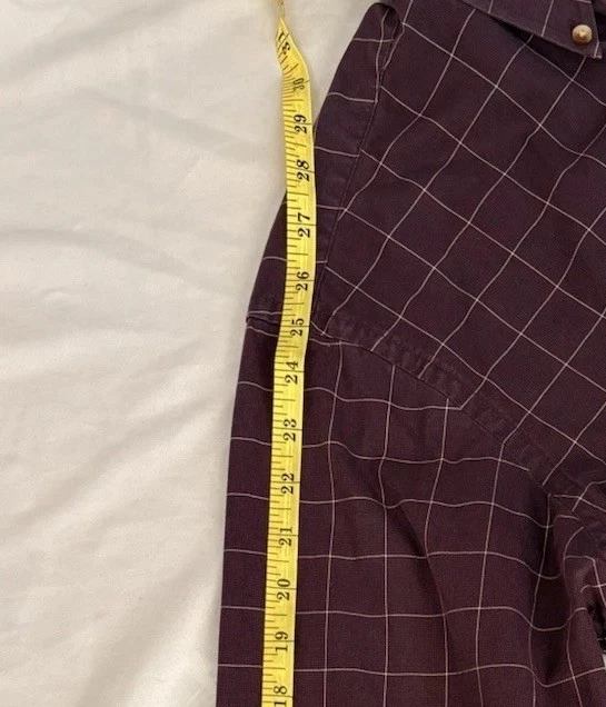 Jos A Bank Med Plaid Traveler Collection Tailored Fit Button Downwomens clothing - Image 3 of 4