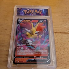 Carta Pokemon Origine Perduta Delphox v Ultra Rara 27/196 Ottime Condizioni