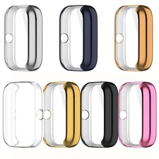 Watch Case Protective Case with Tempered Film for Amazfit Bip3/Amazfit Bip3 Pro