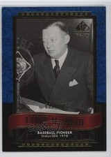 2003 SP Legendary Cuts Blue 96/275 Larry MacPhail #77 HOF 0eq8