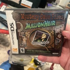 Mystery Case Files: MillionHeir (Nintendo DS 2008) Tested Free Ship