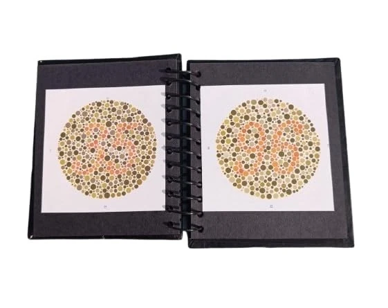 Ishihara Eye Test Books for Color Deficiency 38 Plates (MULTICOLOR) - Image 2 of 4