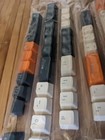 YMDK Double Shot 122 Dyed PBT Shine Through OEM Profile Keycap Carbon