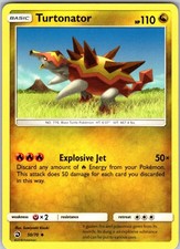Turtonator 50/70 Uncommon Regular Card Dragon Majesty Pokemon TCG LP